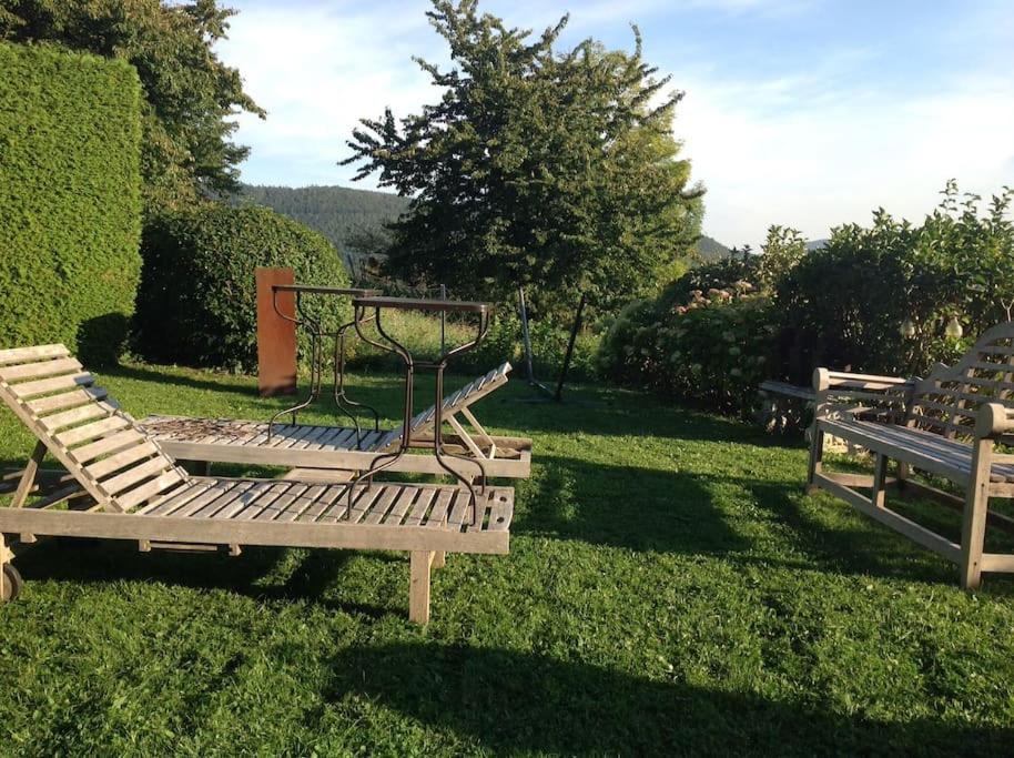 Charmantes Landhaus Mit Garten Und Traumhaftem Fernblick Thal  Dış mekan fotoğraf