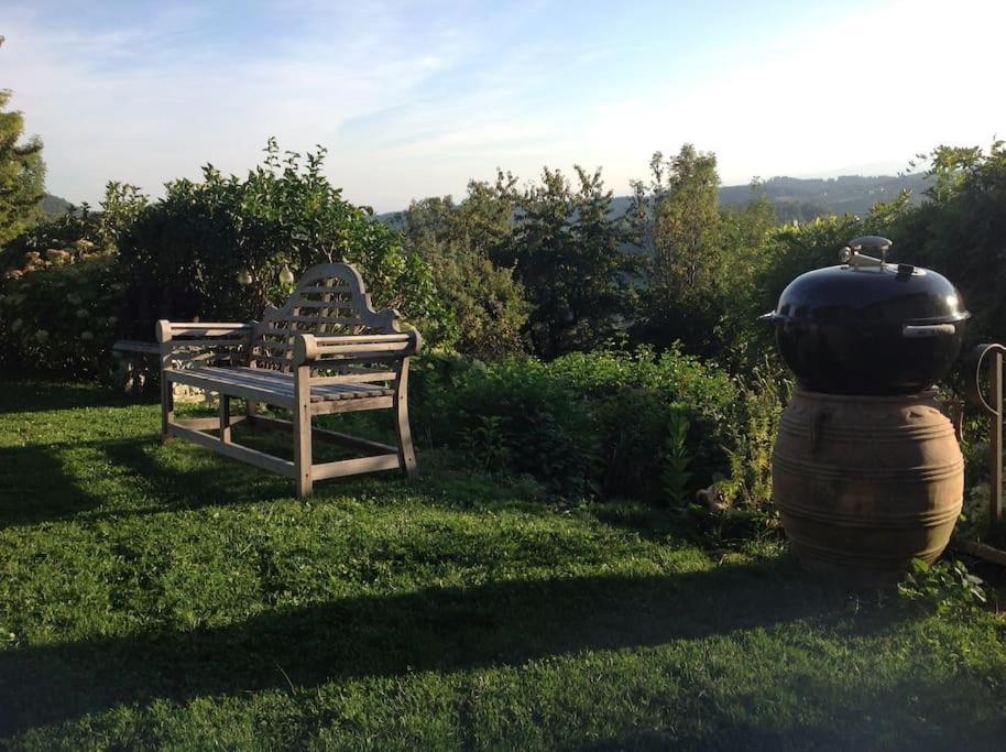 Charmantes Landhaus Mit Garten Und Traumhaftem Fernblick Thal  Dış mekan fotoğraf