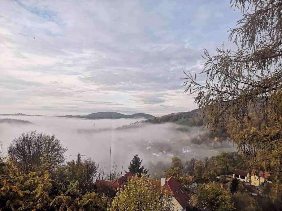 Charmantes Landhaus Mit Garten Und Traumhaftem Fernblick Thal  Dış mekan fotoğraf